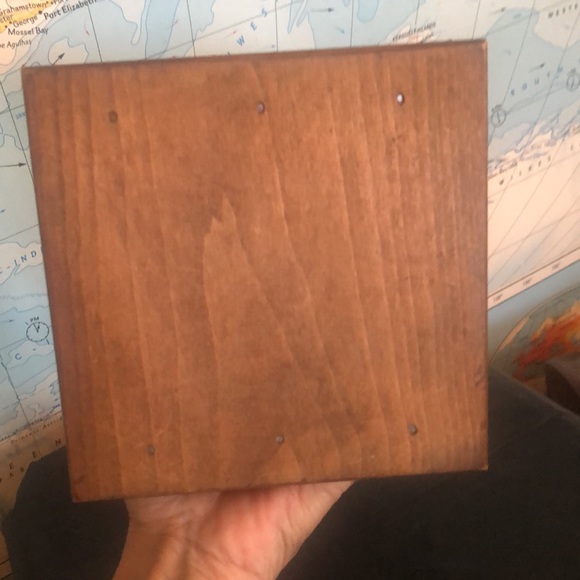 Coffee grinder cast iron & wood circa 1950 - in working order & very good cond - Picture 6 of 9